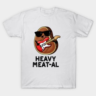 Heavy Meat-al Cute Meat Steak Pun T-Shirt